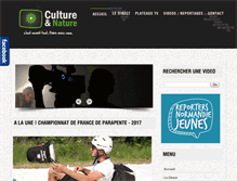 Tablet Screenshot of cultureetnature.com